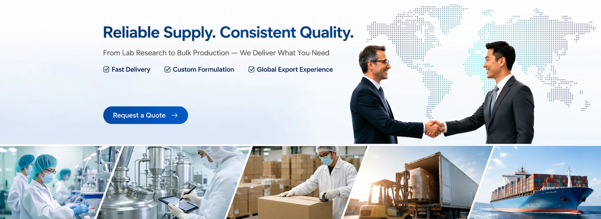 Wholesale Raw Material Supplier Support